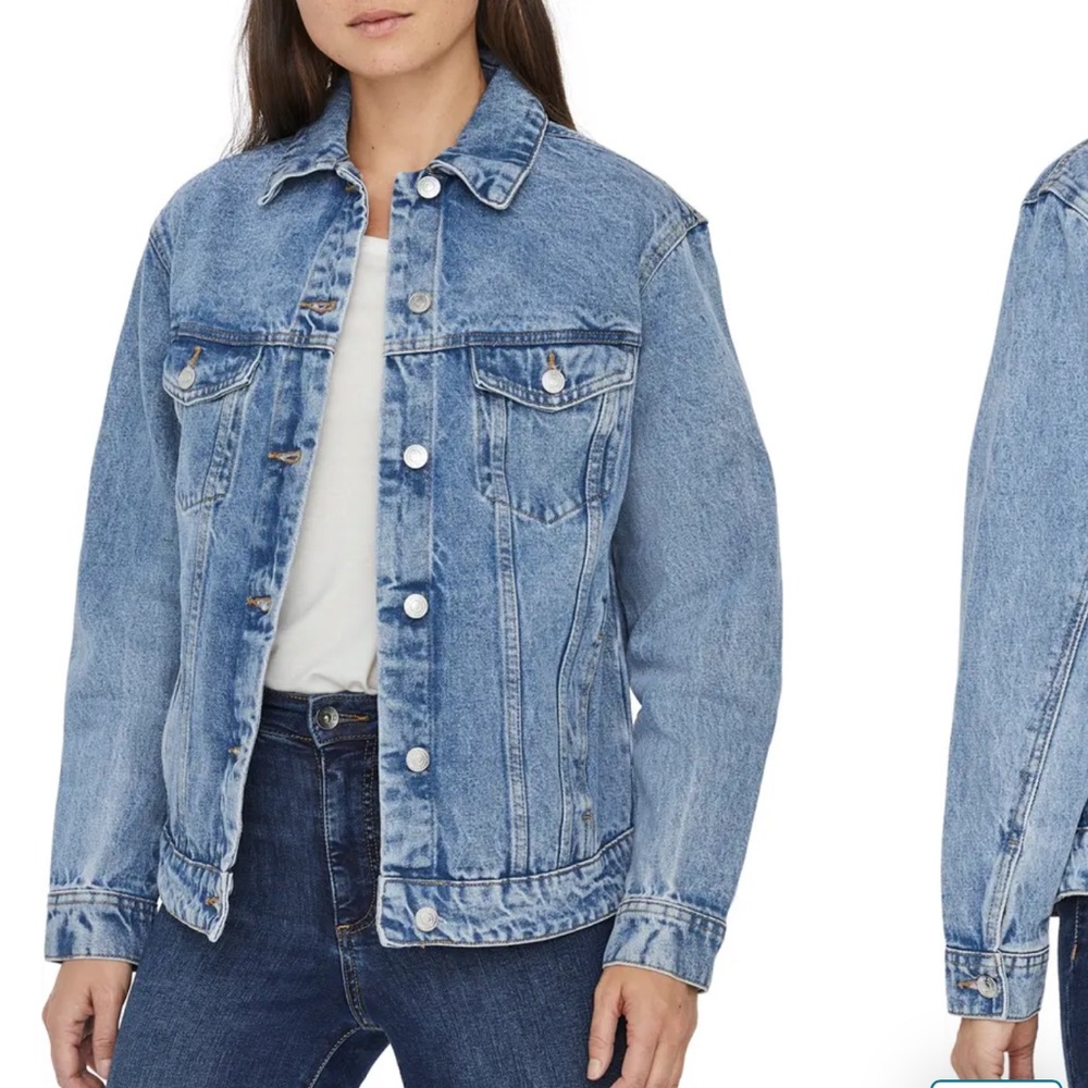 Katrina Oversize Denim Jacket by Vero Moda